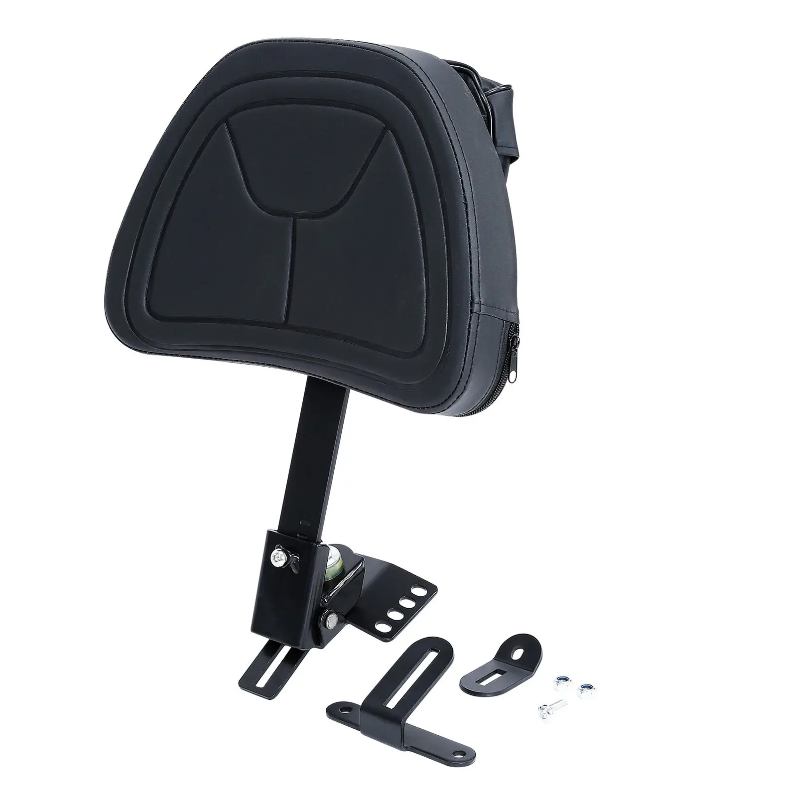 Motorcycle Adjustable Rider Backrest Mounting Kit For Harley Touring