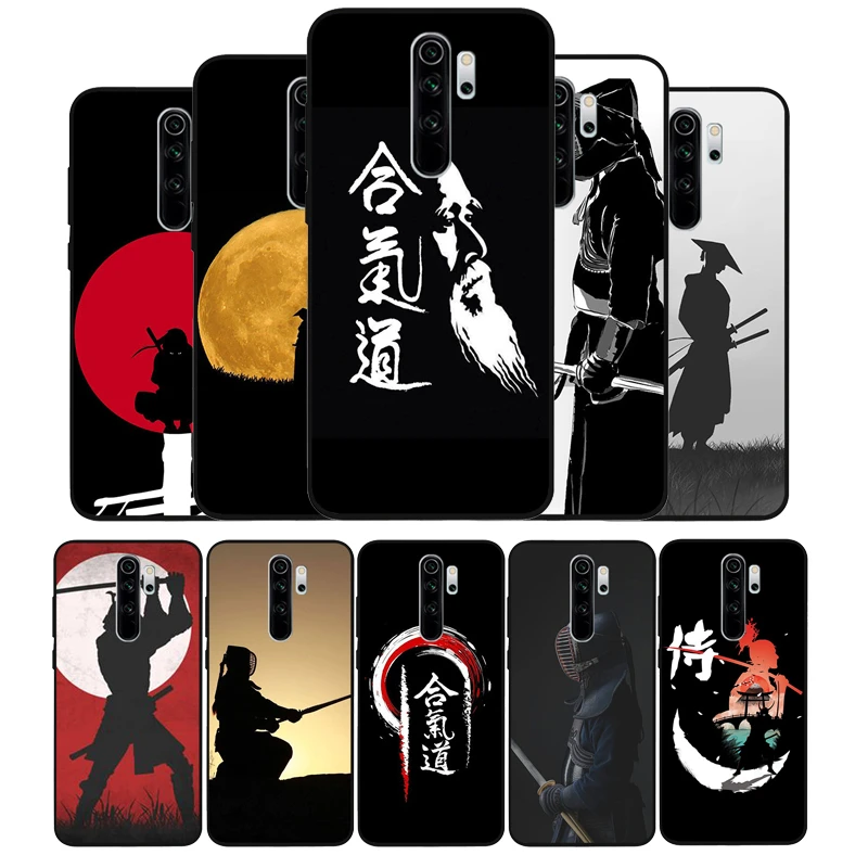 Japan aikido Judo Phone Cover For Xiaomi Redmi note 9S 8T 7 6 5 4 Pro for redmi 4A 4X 5 Plus Soft Silicone Case Fundas xiaomi leather case cover