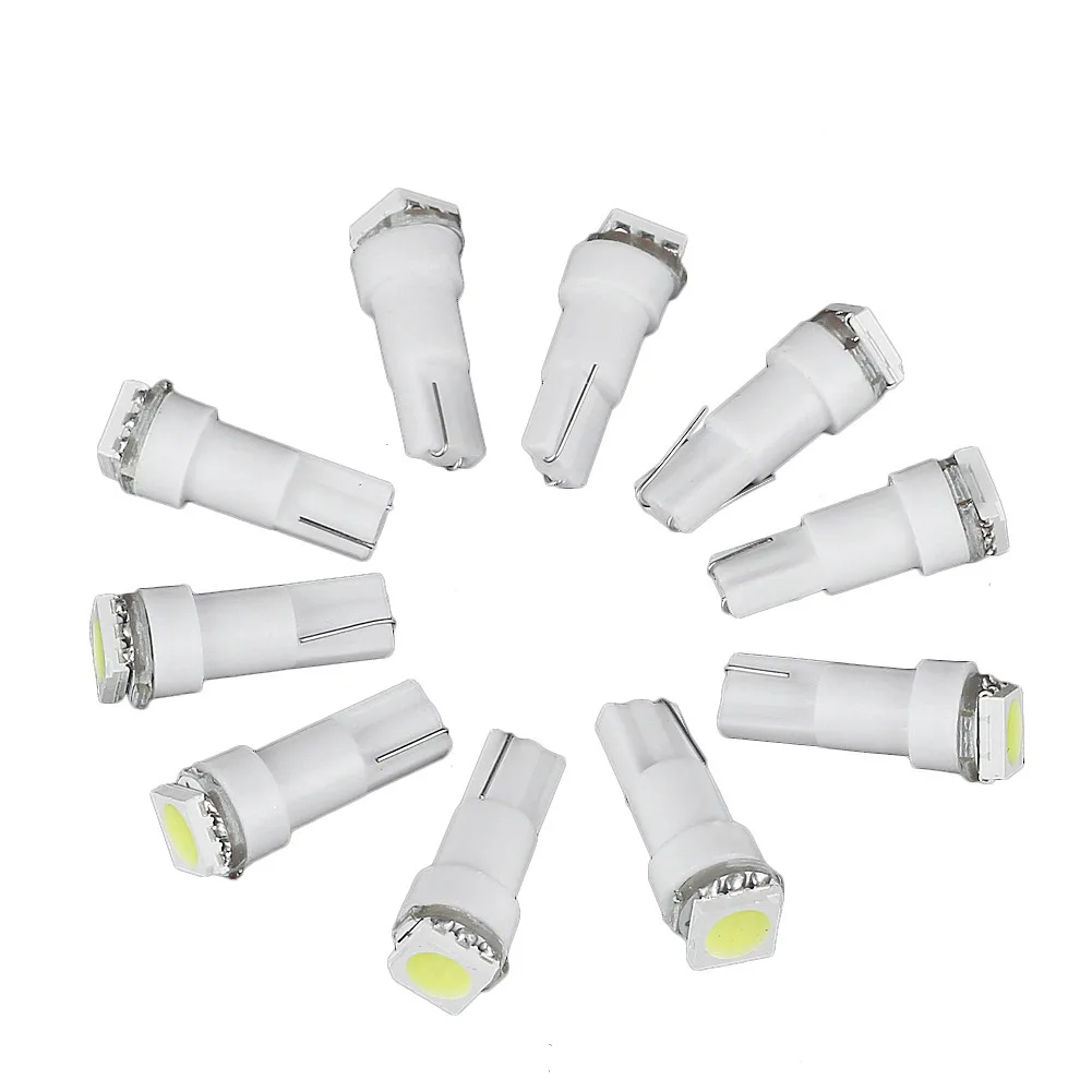 T5 светодиодный 5050smd t5 Светодиодные лампы с клин база для панелей 5050 smd 12V белого