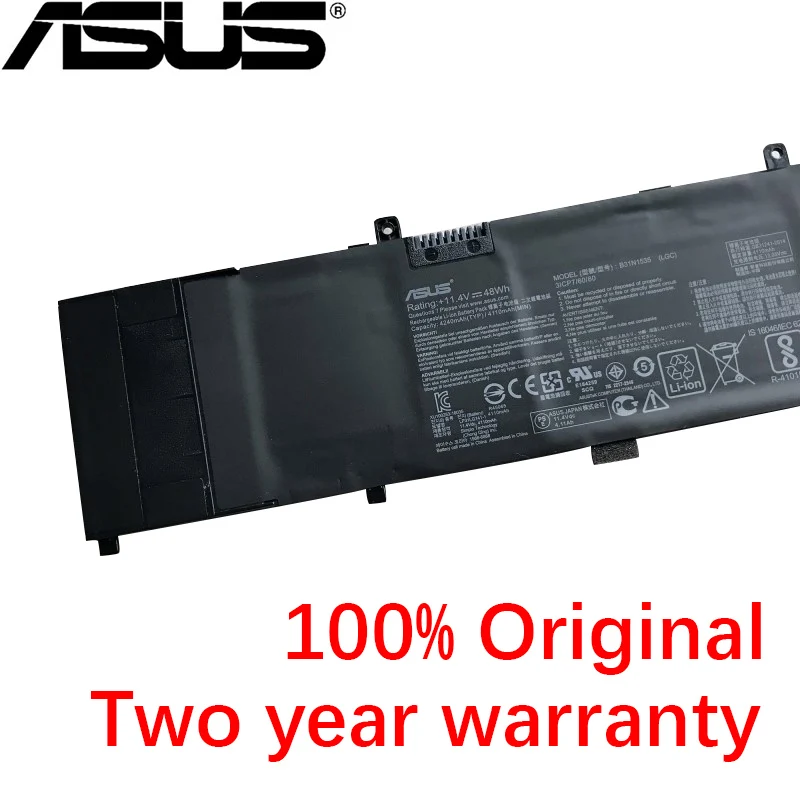 ASUS оригинальные 4110 мА/ч, B31N1535 для ASUS ZenBook UX310 UX310UA UX310UQ UX410 UX410UA UX410UQ U4000U U400UQ RX310U 11,4 V 48Wh