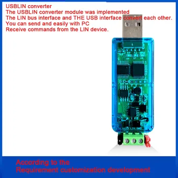 

USBLIN Converter USB to LIN LIN to USB LIN Device Debugger with Isolated Virtual Serial Port