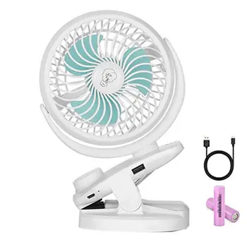 

Usb Double Battery Clip Fan Mini Charging Fan Clip Small Fan Aromatherapy Professional Fashion Portable