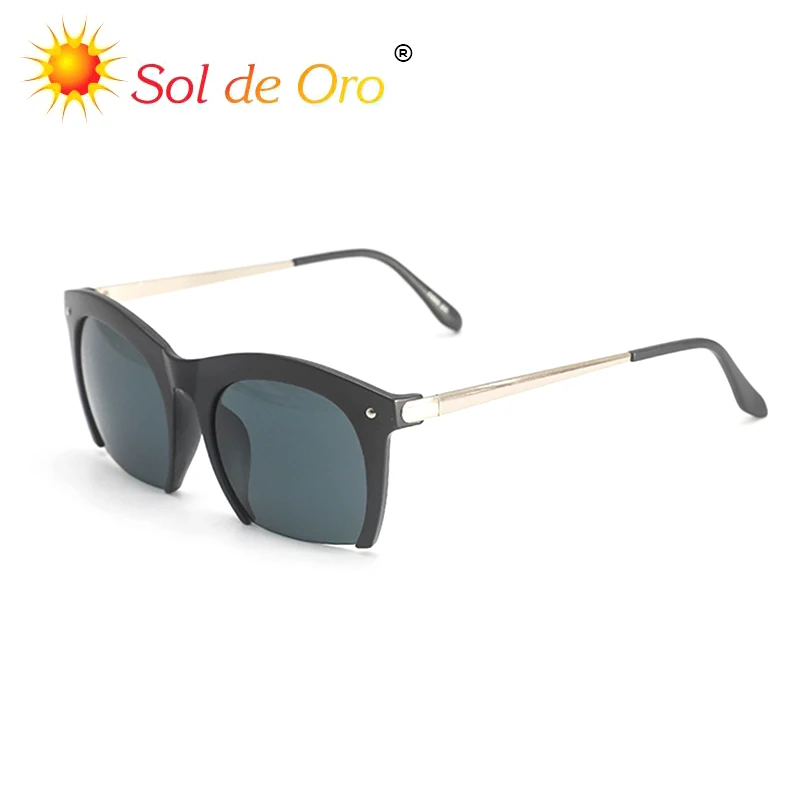 SOL DE ORO ретро женские солнцезащитные очки, солнцезащитные очки с вырезами, женские изысканные трендовые солнцезащитные очки, солнцезащитные очки с защитой от ультрафиолета