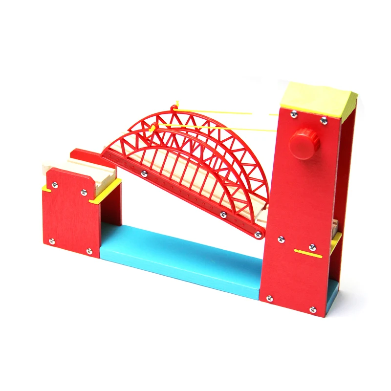 Деревянный подвесной мост P117 небольшие железнодорожные дороги аксессуары оптом