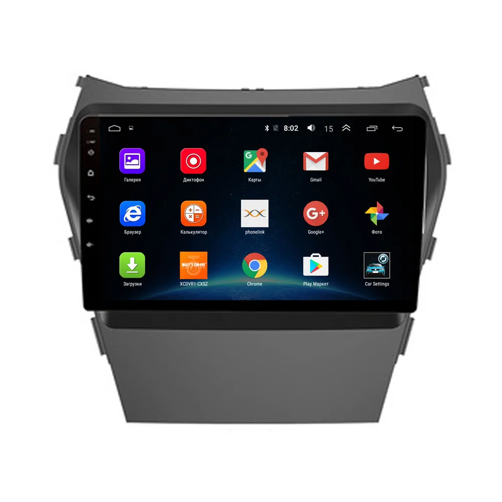 R Way Android автомобильный Dvd Gps мультимедийный плеер для Hyundai IX45 Santa Fe 2013 2014 2015 2016 2G + 32G 9
