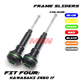 

Motorcycle CNC Aluminum Falling Protection Frame Sliders Crash Protector For Kawasaki Z650 2017 2018 17 18