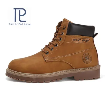 

Men's Boots Fashion Super Warm Winter Shoes Outdoor Men Boots Casual Brand Snow Boots Keep Warm Ankle Boots Martin boots Size 3