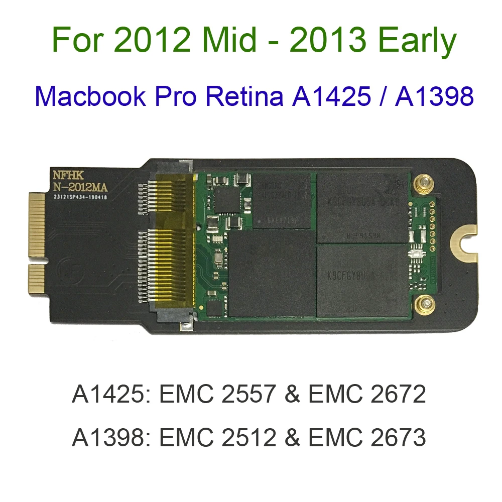  NEUE 512GB 1TB SSD Für 2012 2013 Frühen Macbook Pro Retina 13 
