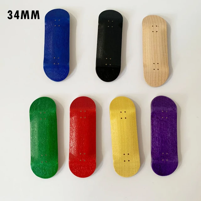 제품 정보: OEM 나무 단풍나무 지판 데크, 핑거 스케이트보드 데크, 100x34mm, 5 겹, 34mm 추천