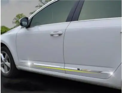 Корпус двери из нержавеющей стали для Skoda Octavia 2015 2016 2017 2018 2019 накладка с боковыми