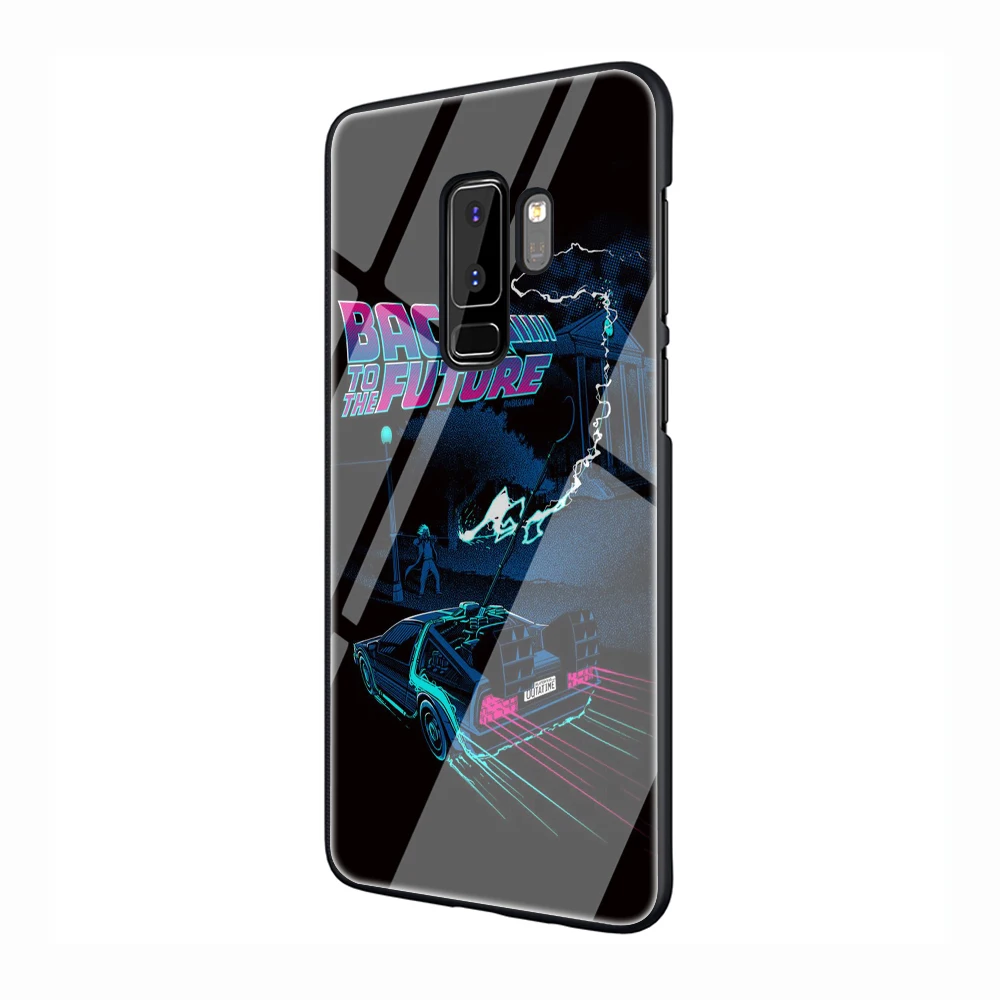 EWAU фильм back to the future закаленное Стекло чехол для телефона для samsung S7 край S8 S9 S10 Note 8, 9, 10, плюс A10 20 30 40 50 60 70 - Цвет: G10