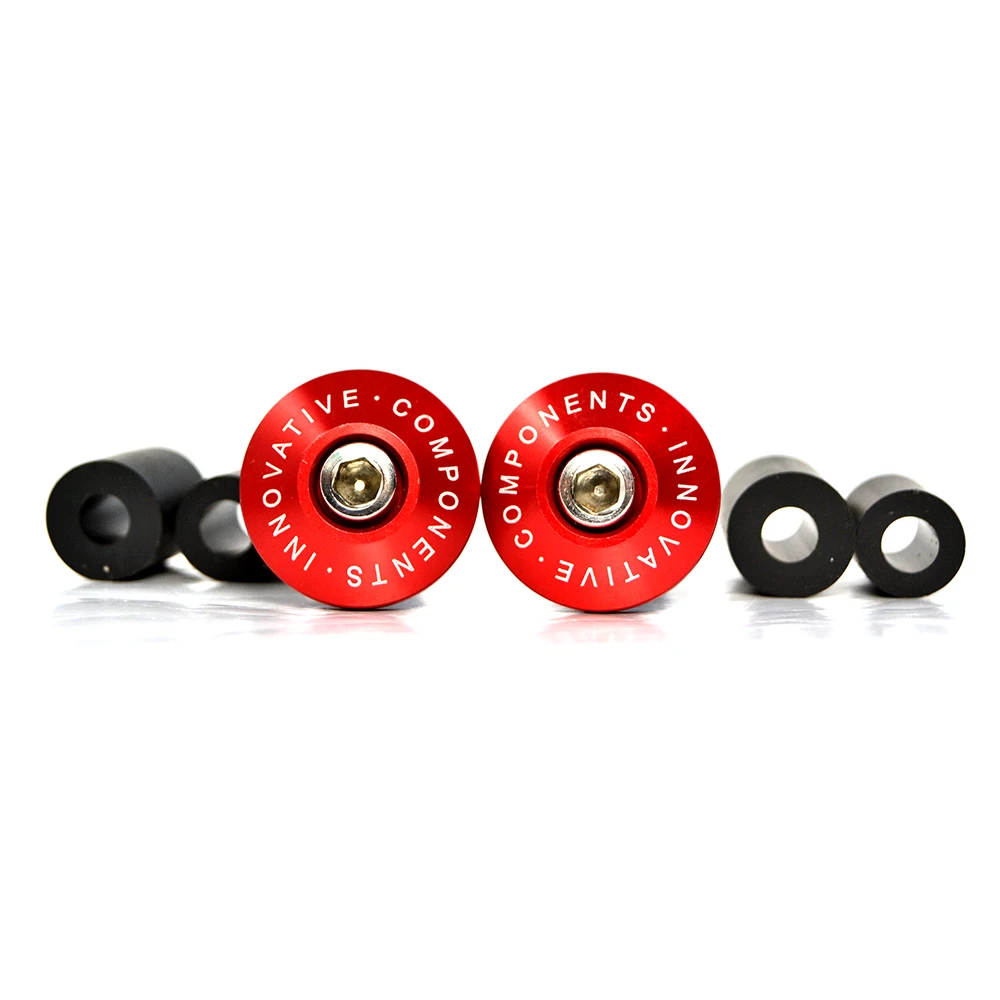 JAER CNC Motorcycle Handle Grip Plugs Ends Handlebar Cap Hand Grips Bar Ends Plugs
