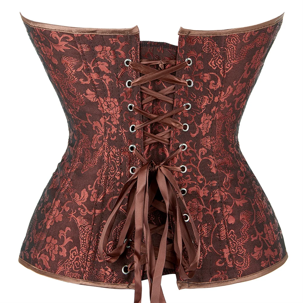 Women's Corset Sexy Bustier Corset Top Corset for Slimming Plus Size Vintage Lace Up Lingerie Women's Corset Sexy Bustier Corset Top Corset for Slimming Plus Size Vintage Lace Up Lingerie