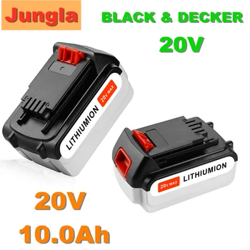 

Original 20V 10000mAh Rechargeable Tool Battery Replacement Li-Ion Battery for Black & Decker LBXR20 LB20 LBX20 LB2X402