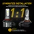 AUXITO 2X H11 LED Противотуманные Фары Лампы H8 H9 H16 JP LED CSP 6000k Белый/3000k Золотисто-Желтый 12V DRL Автомобиль Дневной Ход Авто Лампа