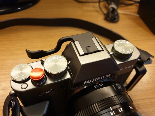 Metallo Pollice In Slitta-Up Slitta Thumb Up Grip Per Fuji Fujifilm Xt-10 X-T10 Xt20 Xt-20 Xt3 X-T3 Xt2 X-T1 X-T2 Xt30 X-T30 Macchina Fotografica