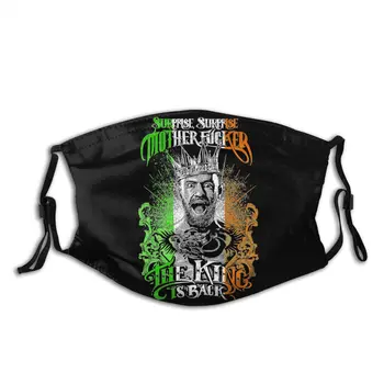 

Retro Stylish The Shocked Surprise By Conor Face Mouth Mask With Replaceable PM2.5 Filters Anti Haze Respirator Mouth