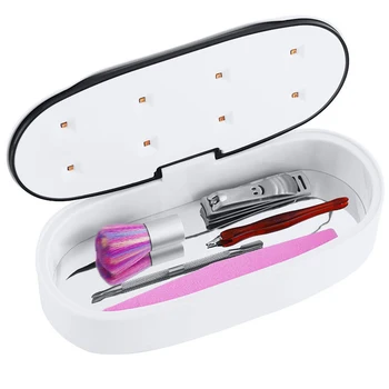 

UVC Sterilizer Box Ultraviolet Box Ozone Disinfection Sterilizing Tool UVC Steriliser Nail Tools With Timing Function
