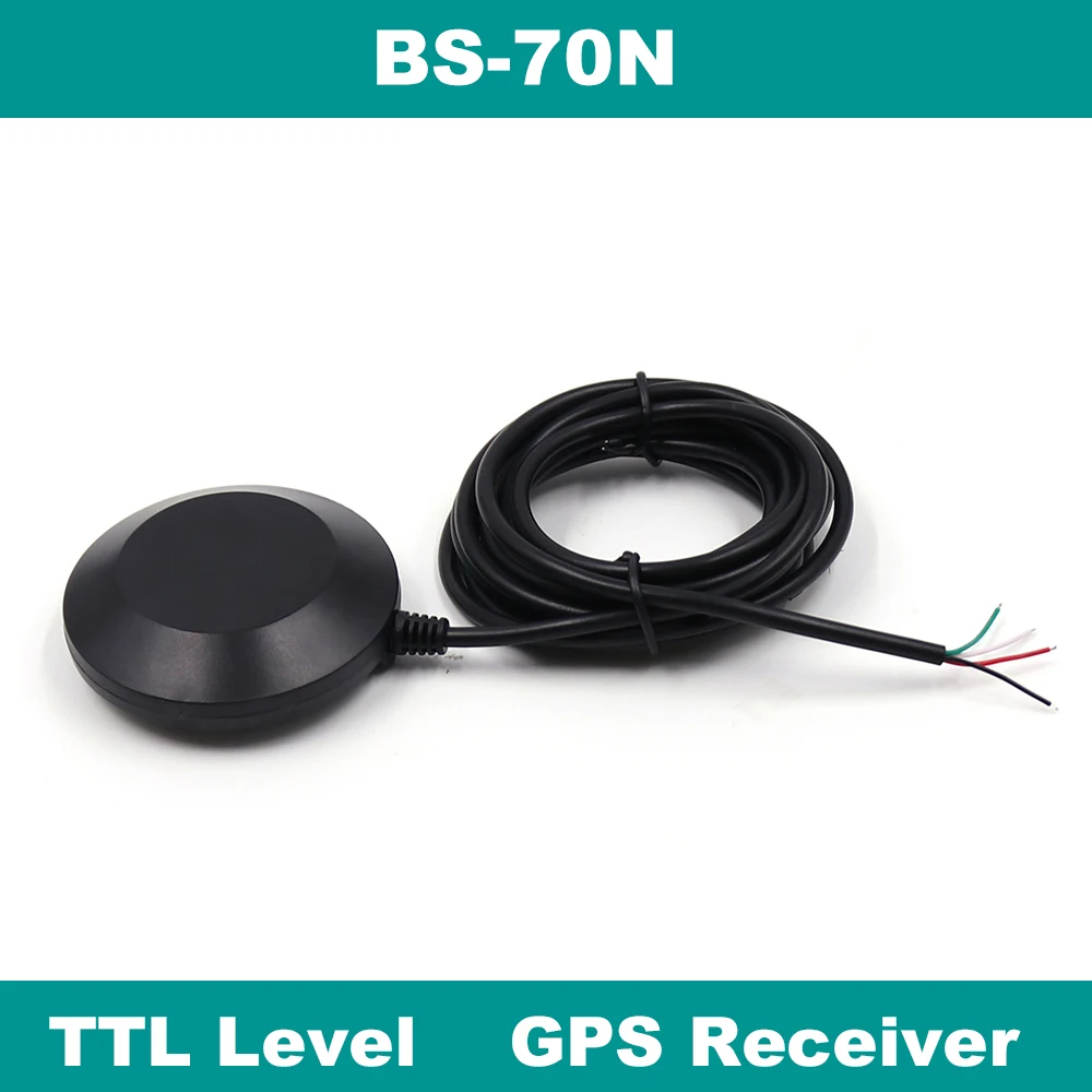 BEITIAN 4 кабеля: Красный VCC зеленый RX белый TX Черный GND Двусторонняя лента GPS приемник