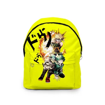 

HAWSON Hero Academia Student School Bag Teenager Book bags Men Travel Shoulders Rucksack 3D Printing Cartoon Backpacks