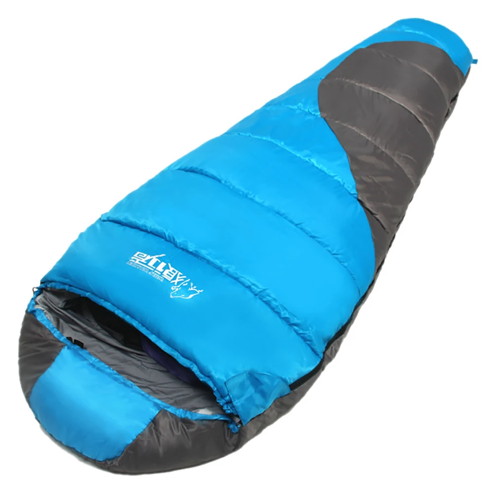 

Sleeping Bag Waterproof Storage Hooded Outdoor Camping Warm Large Capacity Autumn Winter Hanging Adjustable Multifunctional