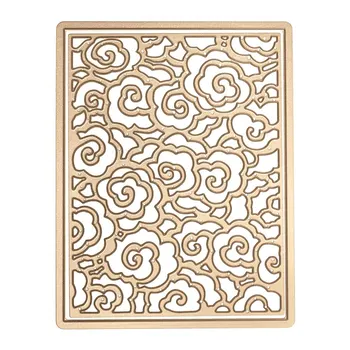 

New Metal Cutting Dies and Scrapbooking For Paper Making Background Cloud Decor Embossing Without Stamps Frame Card Craft 2019