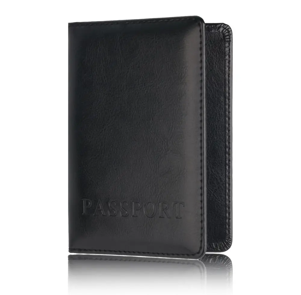 TOURSUIT Leather Multi Functional Credit Card Passport Holder Cover Case for Men and Women