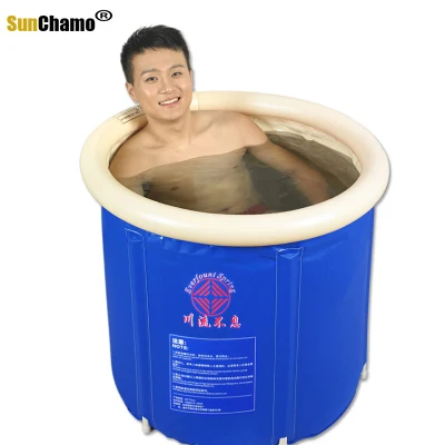 Adult Bath Barrel Folding Bath Tub Inflatable Bathtub Thickening Large Heightening Barrel Body