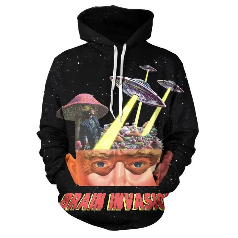 

2020 hot new trend 3D color creative design Hoodie personalized handsome casual versatile men's top xxs-4xl