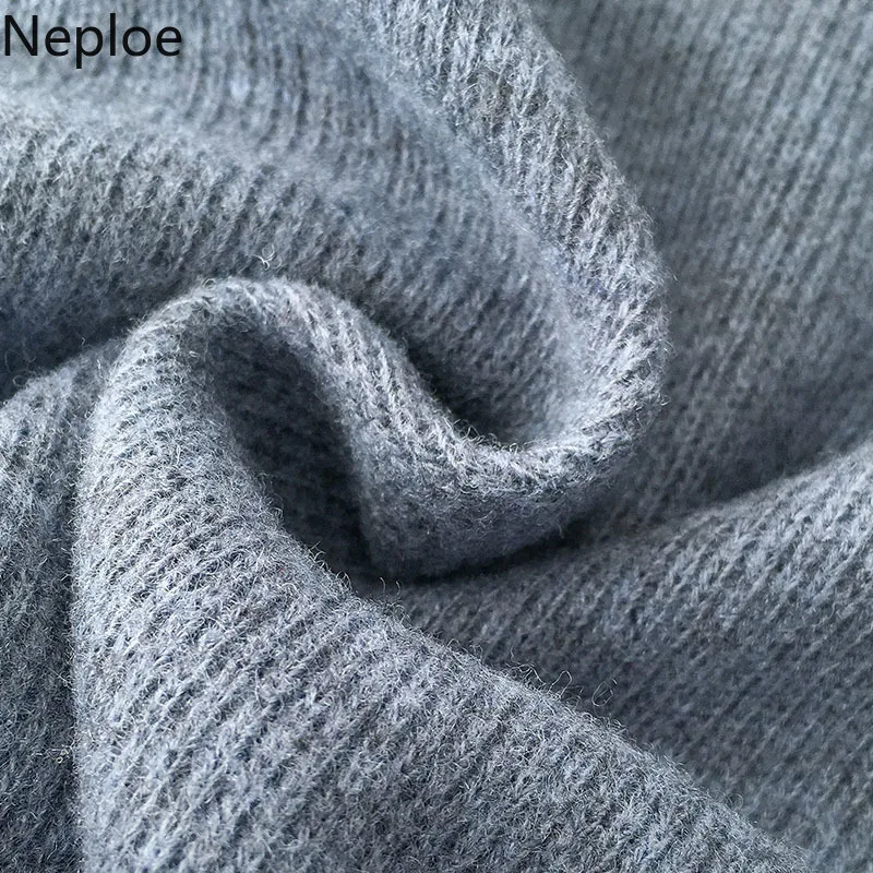 Neploe, толстовки контрастных цветов для женщин, Осень-зима, круглый вырез, длинный рукав, толстовки, корейский стиль, свободные INS,, женские топы 80297