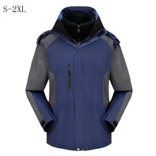 Мужская зимняя куртка с капюшоном из материала софтшелл, ветронепроницаемая Водонепроницаемая мягкая куртка, осенняя зимняя портативная теплая Модная куртка Ch