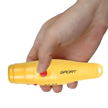 

Anti Crack Electronic Handheld Outdoor High Decibel Third Grade Yellow Teacher Football Referee ABS Survival Whistle
