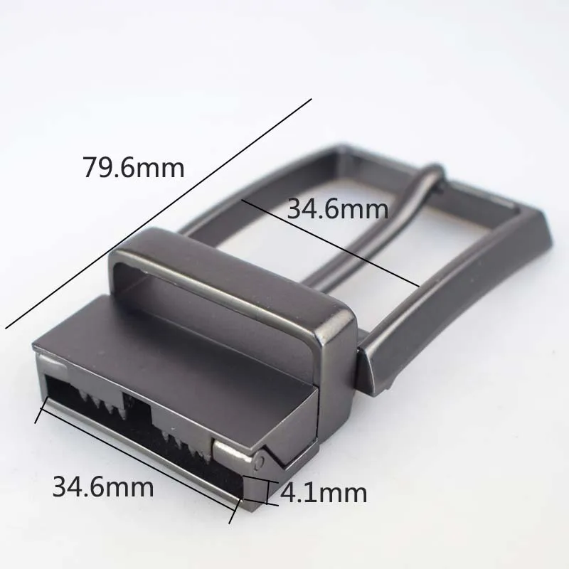 Meetee мужской ремень из сплава с пряжкой вращающийся хвост Зажим для 33 мм ремни DIY