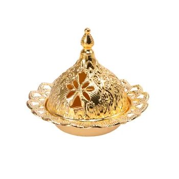

Middle Eastern Style Incense Burner Mini Censer Chic Buddhism Incense Holder Home Teahouse Aromatherapy Furnace