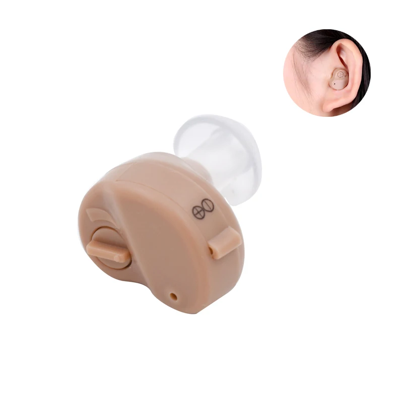 Adjustable Mini Ultra Small Invisible Sound Amplifier Hearing Aid In Ear Sound Enhancement Deaf Aid DC88 For ear
