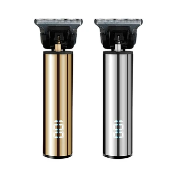 

USB 2-speed Electric Hair Clipper LCD power display Oil Head diamond blade Shaving Head Engraving Bald Hair Trimmer