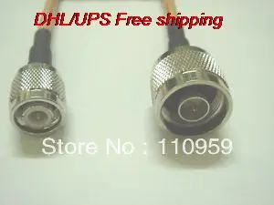 DHL/EMS Горячая 100 шт N штекер TNC Штекер прямой прижим для RG142 Jumper-A2
