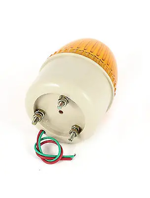 Промышленный DC 12V светодиодный аварийный свет вспышки Предупреждение льная лампа желтый LTE-2071