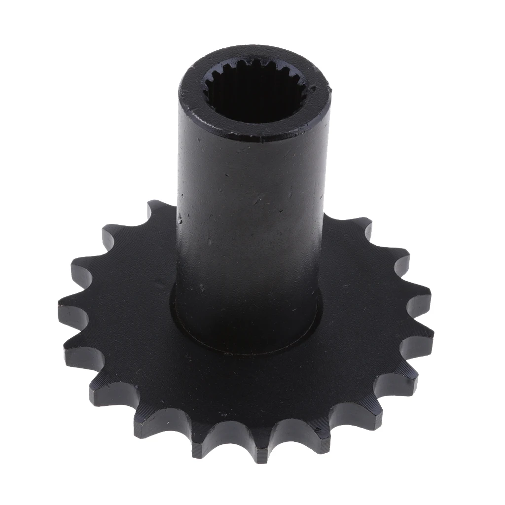 Black 19 Teeth 428 Drive Chain Sprockets Gy6 150cc Quad Dirt Bikes ATV Buggy