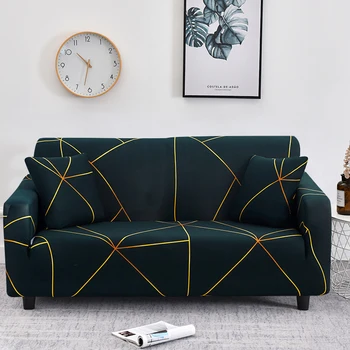 

Floral Printed Sofa Cover for Living Room Elastic Slipcover All-inclusive Couch Cover for Different Shape Loveseat Chair L-shape