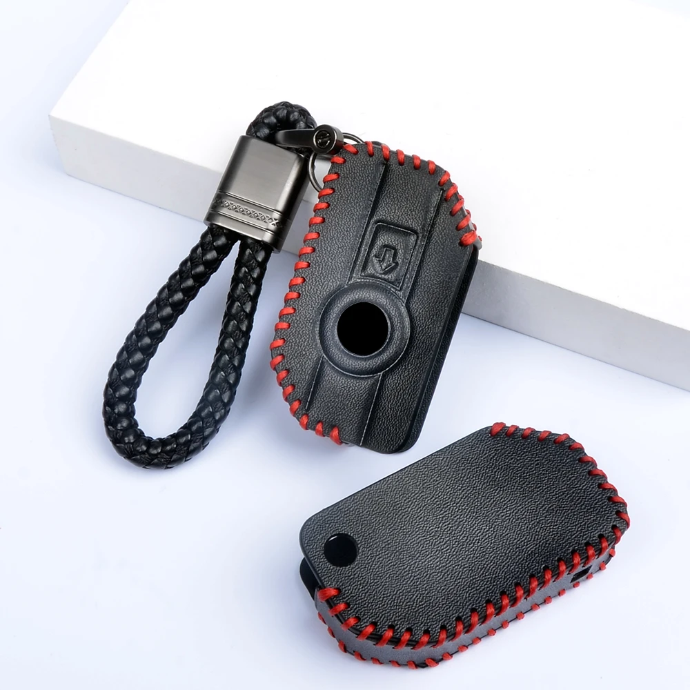 Key Cover Shell Fob Case Skin Holder Leather 2 Button For BMW Motorcycle F750GS F850GS K1600GT R1200GS LC ADV R1250GS ADV