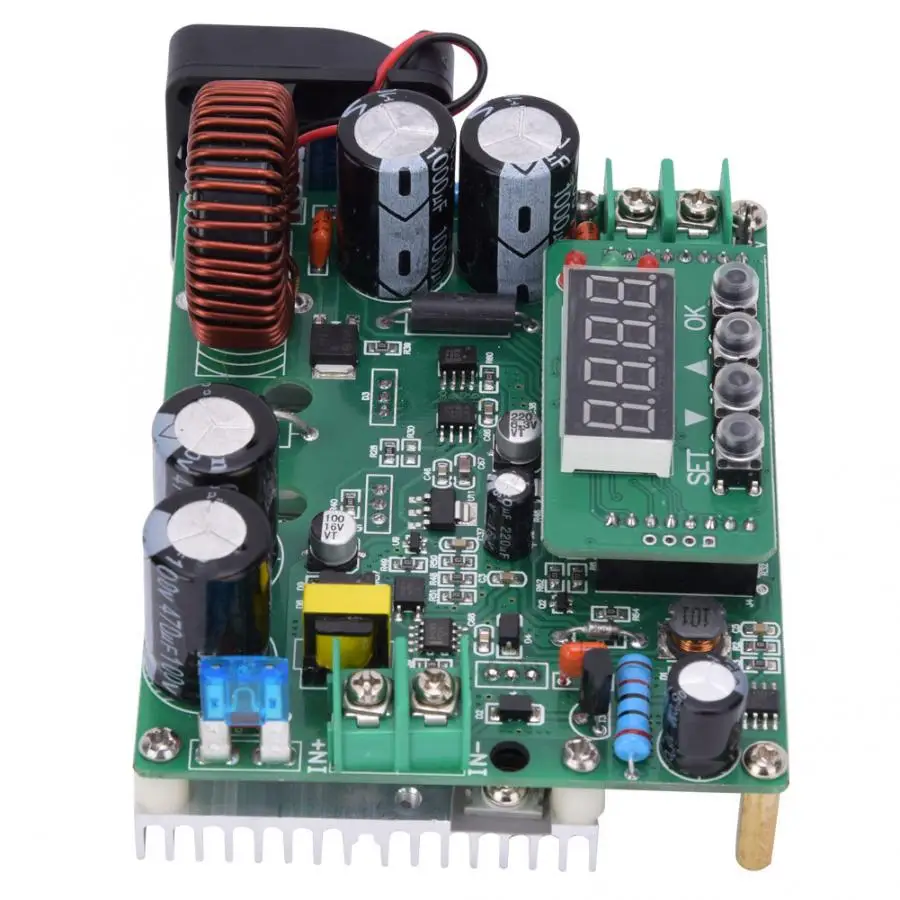 DC10-75V до 0-60 в DKP6012 Регулируемый понижающий модуль большой мощности Цифровой DC-DC понижающий модуль