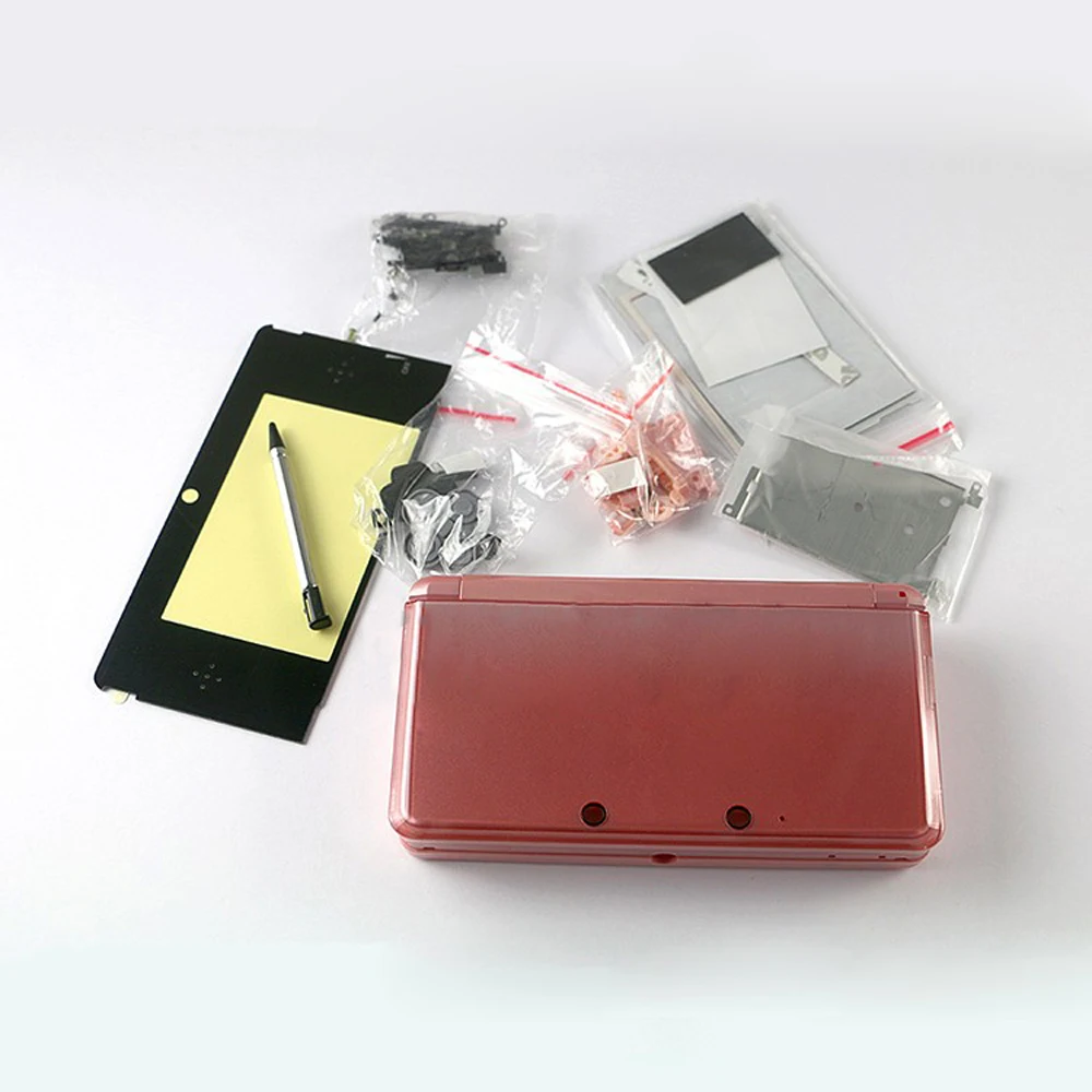Lente Adesivo, Nintendo, Antigo 3DS Game Console, 6 Cores