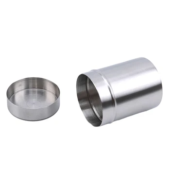 

304 Stainless Steel Sealed Cans Portable Storage Tank Milk Tea Cans Seasoning Jar Storage Bottles & Jars