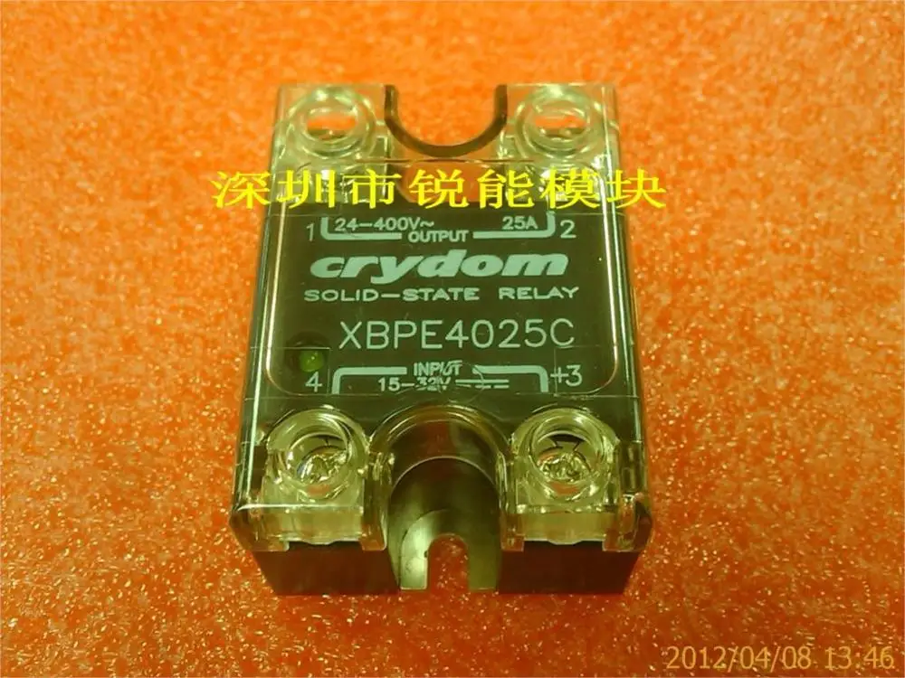 США импортирует кридом твердотельный XBPE4025C(25A 400 V)- RNDZ