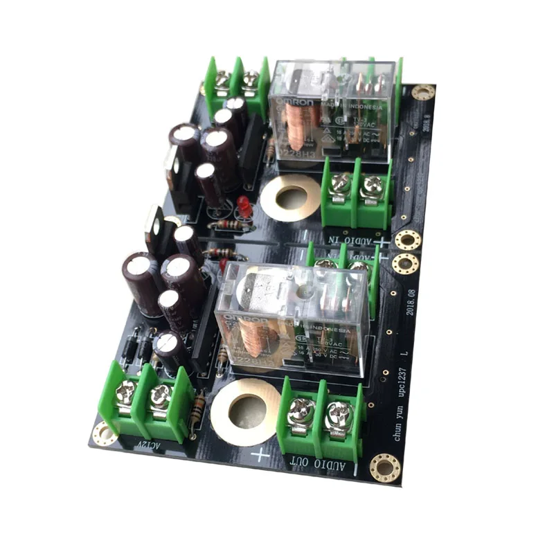 Amplificador de Alta Pces 1200w Ac12v-18v Fidelidade Alto-falante Proteção Montado Placa D3-007 2 Upc1237 Lm7812 16a - Image 5
