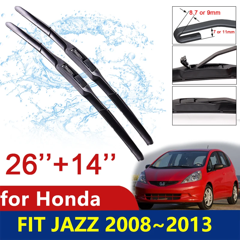 Car Wiper Blades For Honda Fit Jazz 08 13 Front Window Windscreen Windshield Brushes Car Accessories Ge6 Ge7 Ge8 Ge9 10 Windscreen Wipers Aliexpress Car Wiper Blades For Honda Fit Jazz 08 13 Front Window Windscreen Windshield Brushes Car Accessories Ge6 Ge7 Ge8 Ge9 10 Windscreen Wipers Aliexpress