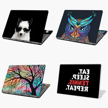 

Eat Sleep Tennis Repeat Laptop Cover Sticker Notebook Skin Laptop Skin Notebook Stickers For Macbook Lenovo HP Asus Acer DELL