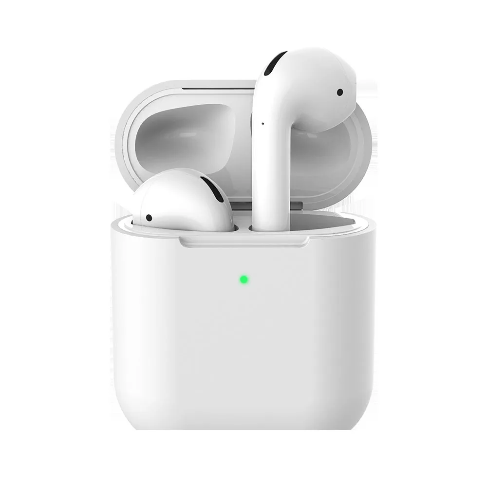 baiTC2dai Чехол для наушников Apple AirPods 2 силиконовый чехол беспроводной Bluetooth наушники Air Pods Чехол защитный для AirPod Silm чехол - Цвет: baiTC2dai