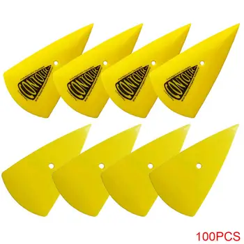 

100P Plastic Scraper Car wrap Sticker Wrapping Tools Window Foils Squeegee House Cleaning Squeegee Vinyl Film Remove Accessories